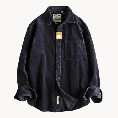 Men's Vintage-Inspired Button Shirt
