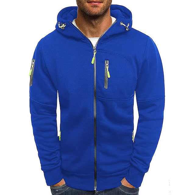 Soft Men's Hoodie with Zipper