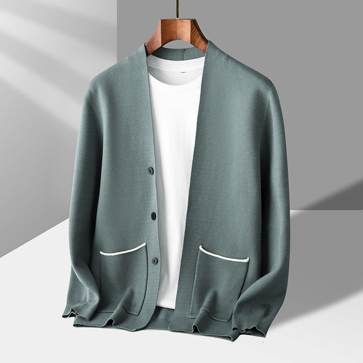 Elegant Modern Style Cardigan for Men