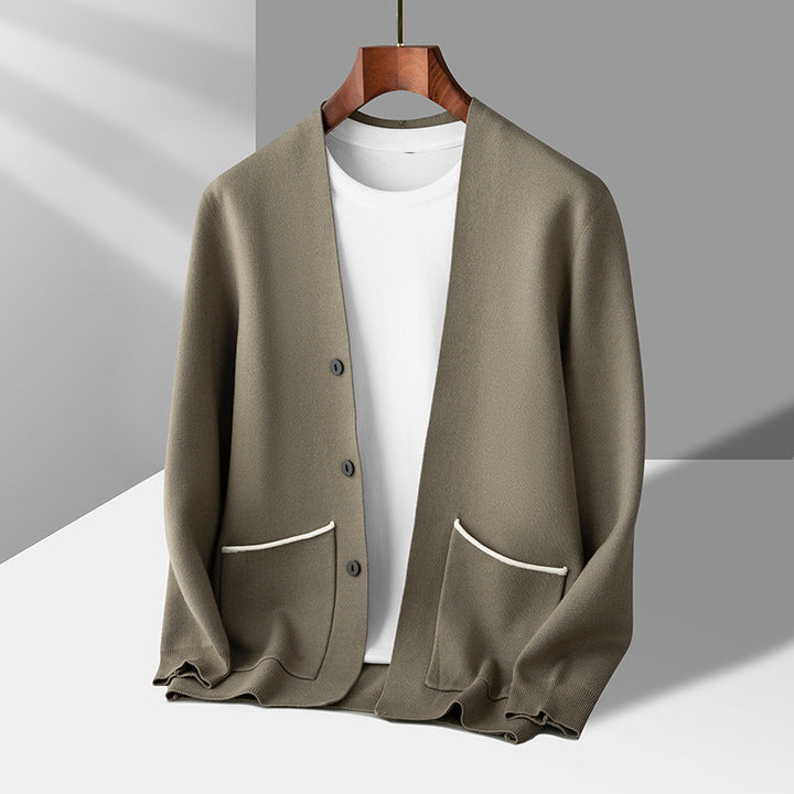 Elegant Modern Style Cardigan for Men