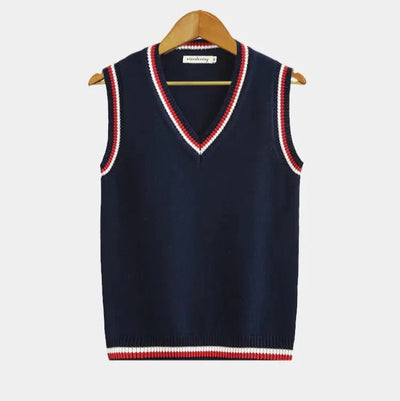 Men's Classic V-neck Knit Vest