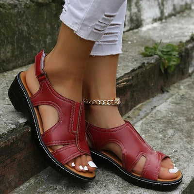 Women’s Casual Wedge Sandals – Open-Toe Design with Supportive Lift and Everyday Style