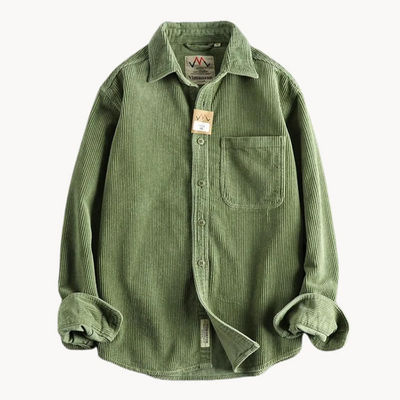 Men's Vintage-Inspired Button Shirt