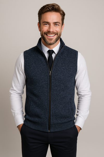 Timeless Comfort Fleece Vest for Men