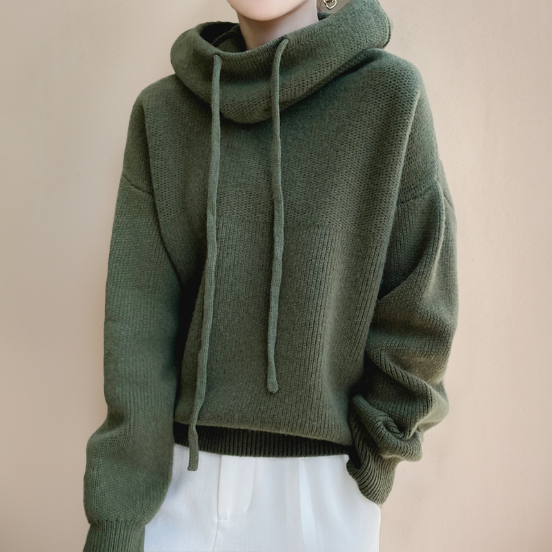 Turtleneck Hoodie for Women