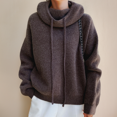 Turtleneck Hoodie for Women