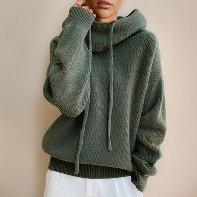 Turtleneck Hoodie for Women