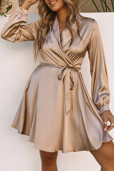 Van Hallen | Classy V-neck Wrap Dress for Women