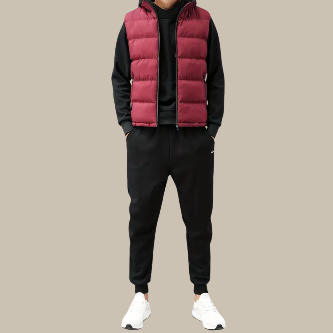 Van Hallen Men's Quilted Bodywarmer | Stylish and Water-Resistant