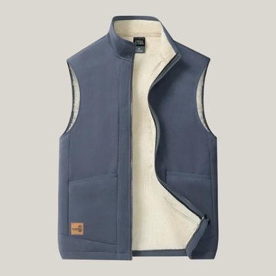 Van Hallen Fleece Gilet | Sleeveless men's vest with fleece lining