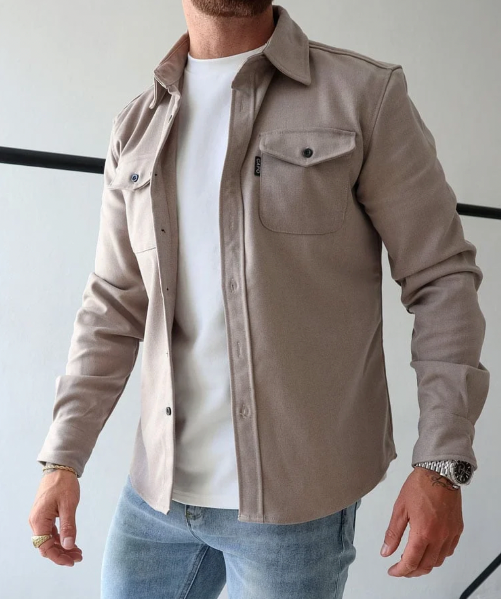 Versatile  Overshirt Jacket for Men