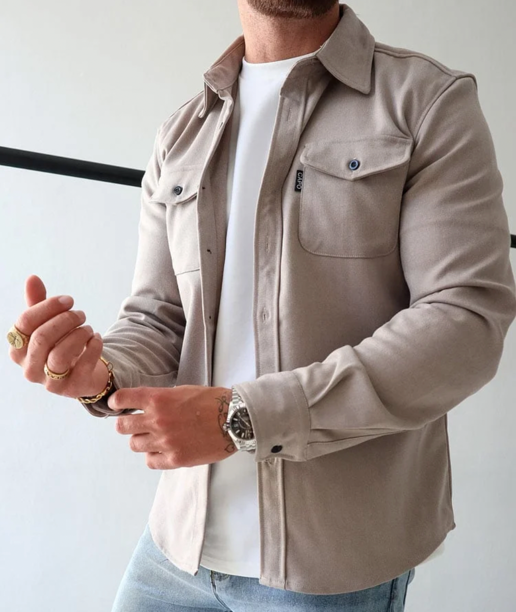 Versatile  Overshirt Jacket for Men