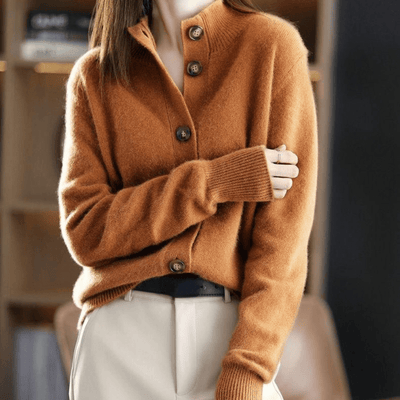 Warm Vest For Women with Button Closure