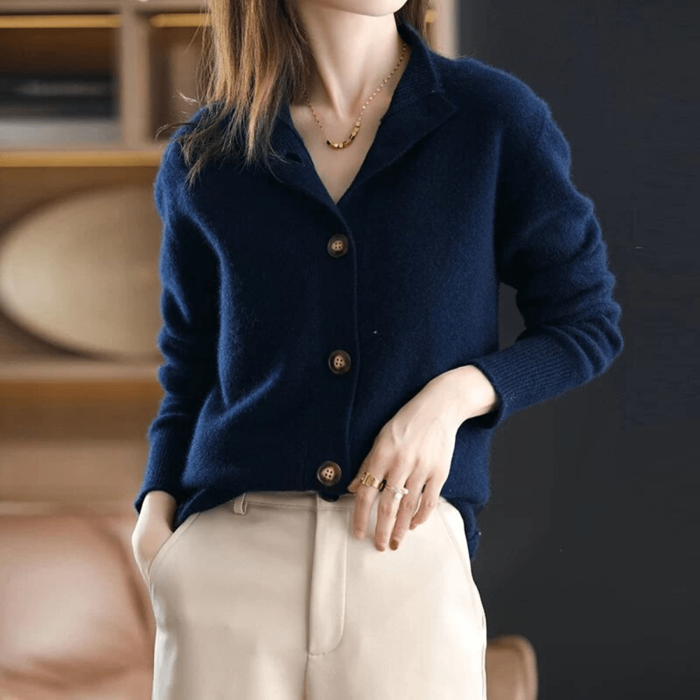 Warm Vest For Women with Button Closure