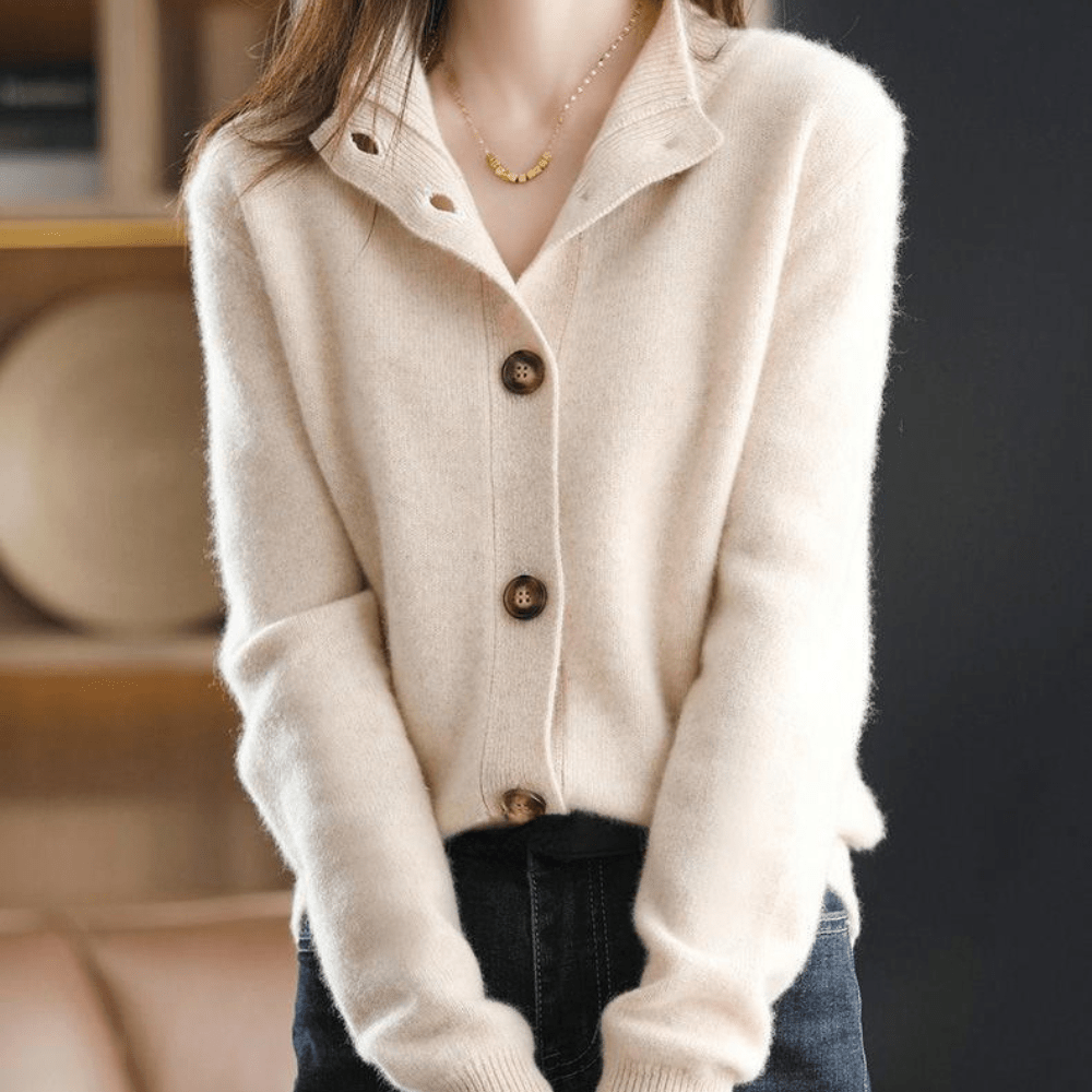 Warm Vest For Women with Button Closure