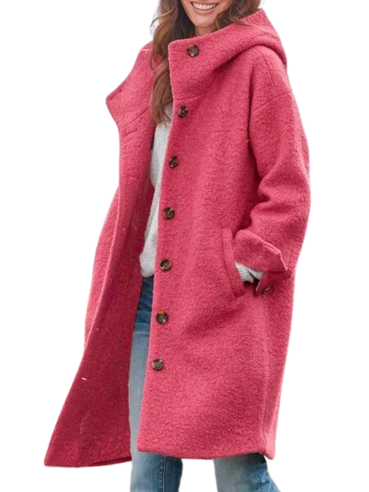 Women's Autumn Jacket Plain with Pockets