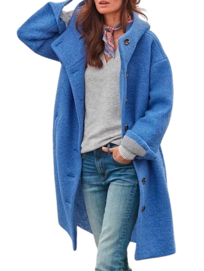 Women's Autumn Jacket Plain with Pockets
