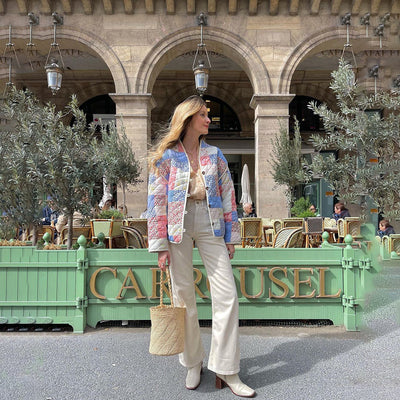 Women's Printed Blazer