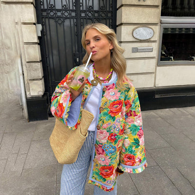 Women's Printed Blazer
