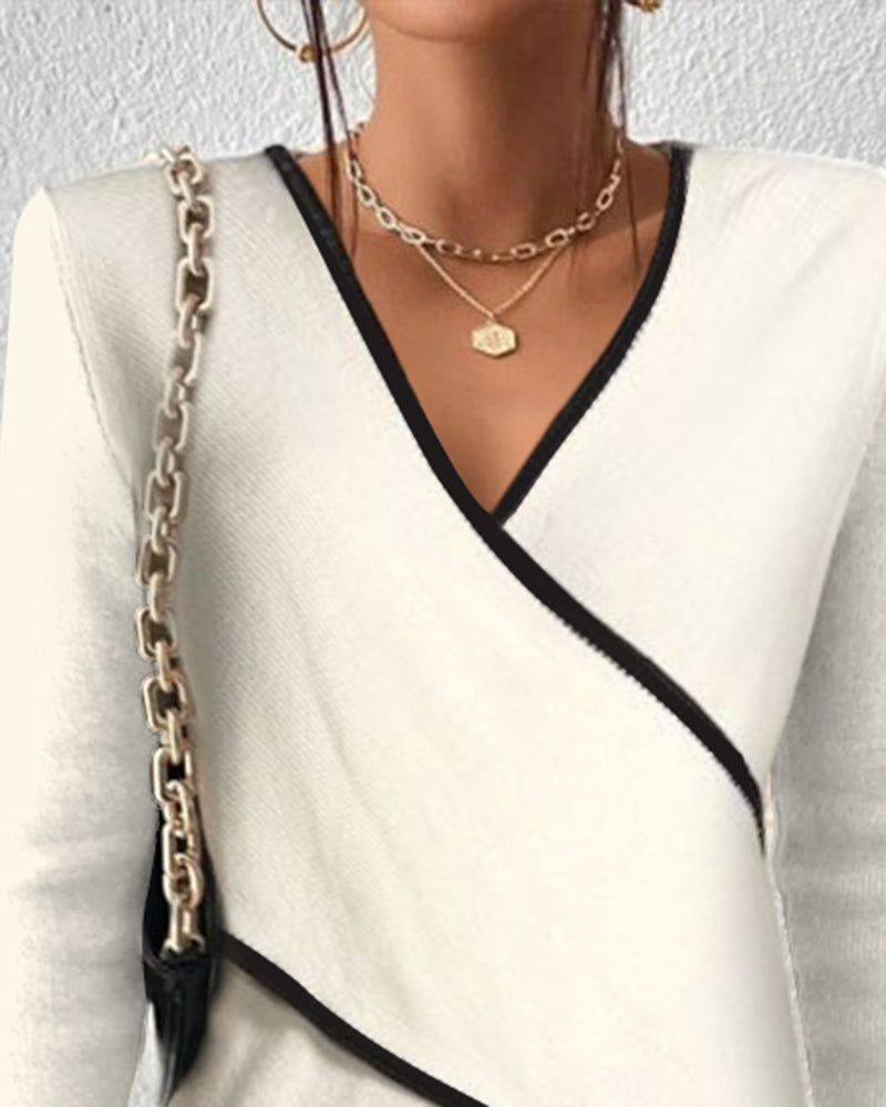 Women's V-Neck Jumper