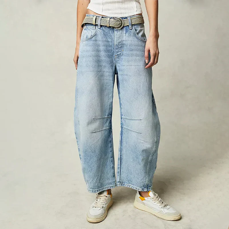 Women's Wide-Leg Comfort Denim Jeans