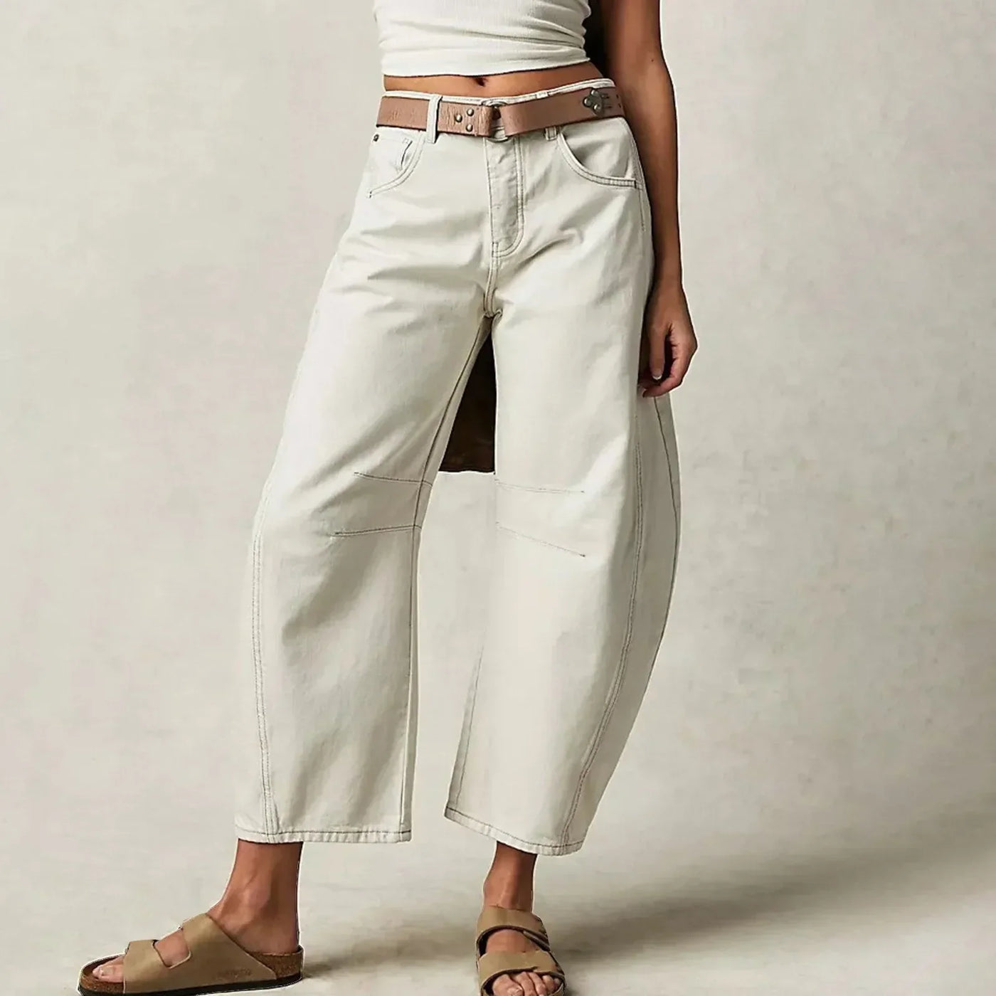 Women's Wide-Leg Comfort Denim Jeans