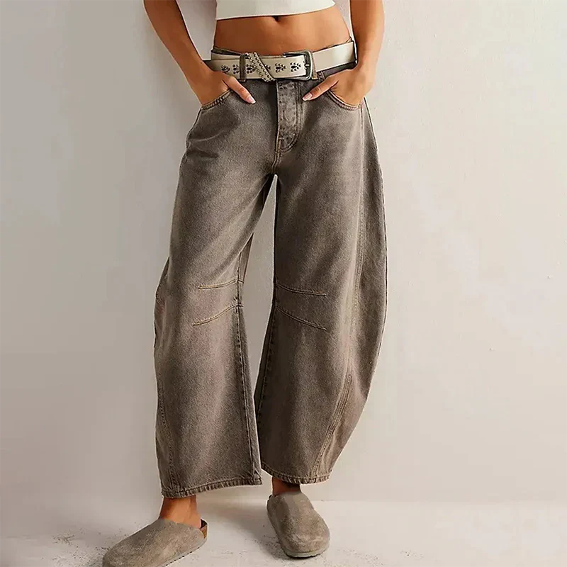 Women's Wide-Leg Comfort Denim Jeans