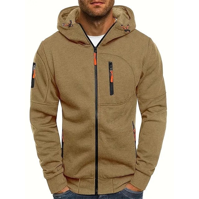 Soft Men's Hoodie with Zipper